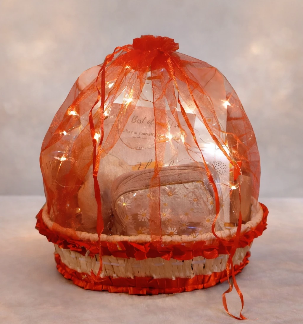 Best wishes basket image 1