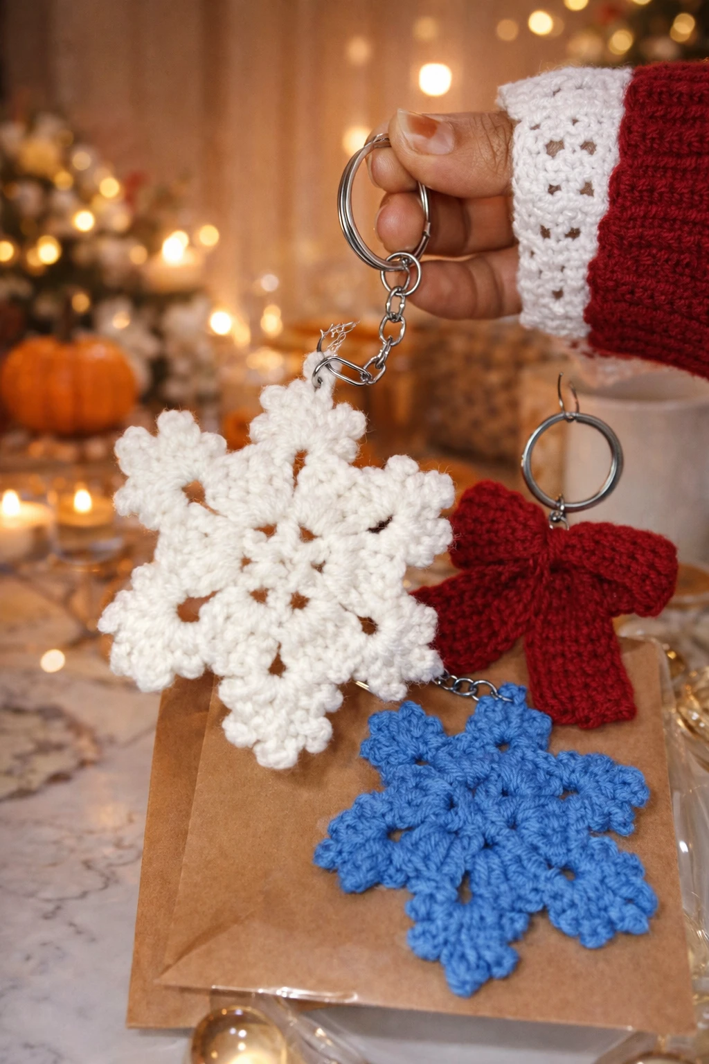 Crochet keychains image 1