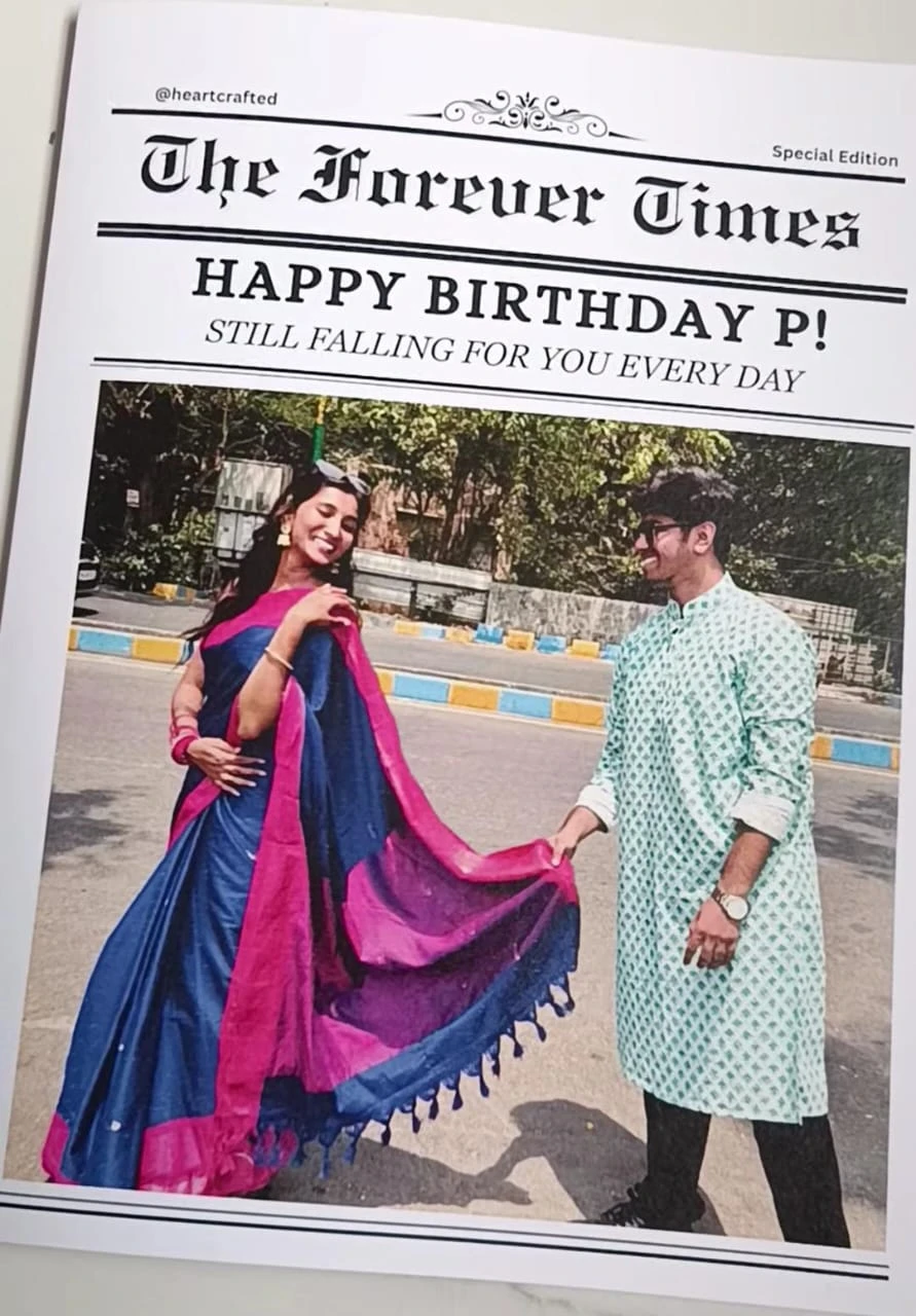 Customised newspaper image 2